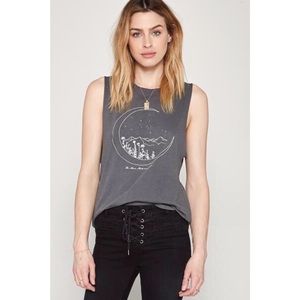 Amuse Society Over The Moon Muscle Tank